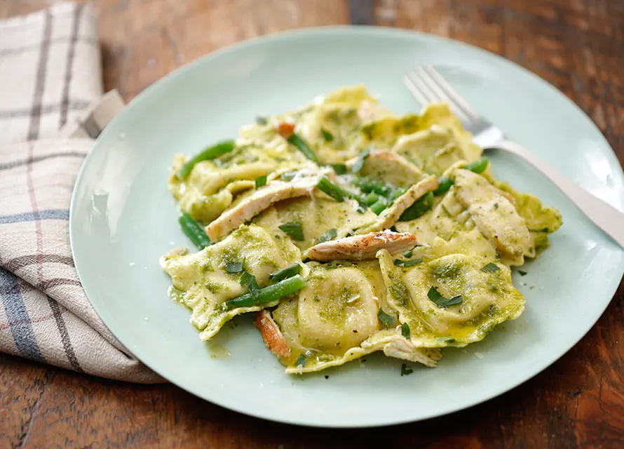 ravioli cu ricotta